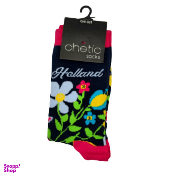 جوراب اسپرت زنانه چیتک مدل گل های رنگی