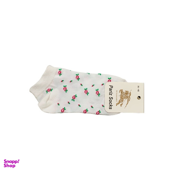 جوراب زنانه مدل گلدار کد 009