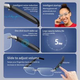 عینک هوشمند طبی مدل G06-T