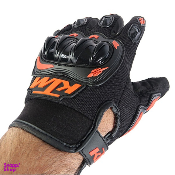 دستکش موتورسواری مدل KTM ضربه گیر دار