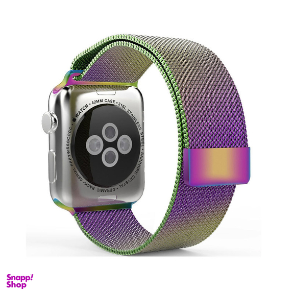 بند اپیکوی مدل Milanese Loop مناسب برای اپل واچ سری 1/2/3/4/5/6/7/8/SE/Ultra سایز 42/44/45/49 میلی متری