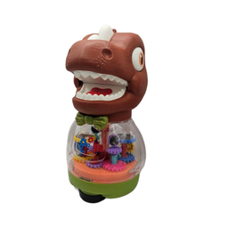 اسباب بازی ناب سل مدل چرخ دنده ای قلک طرح دایناسور موزیکال