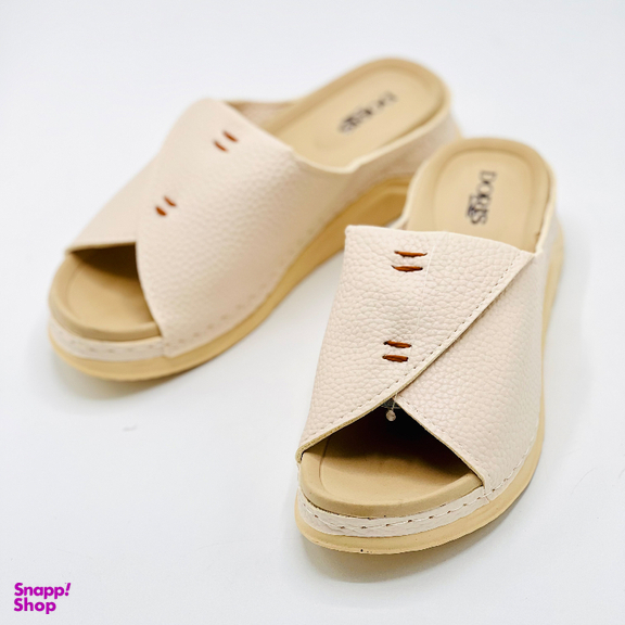 صندل زنانه دوریس مدل شمیم کد 03 رنگ کرم