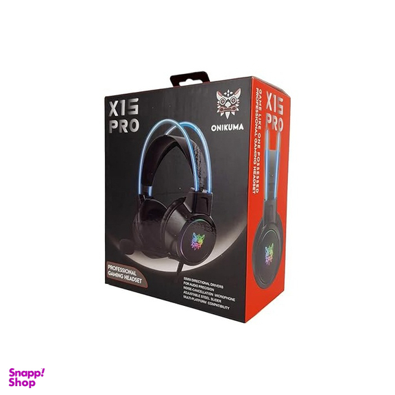 هدست باسیم مخصوص بازی اونیکوما مدل ONIKUMA X15 Pro Black