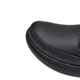 کفش طبی مردانه چرم ریباری مدل C1 رنگ مشکی