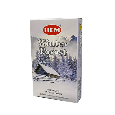 عود آبشاری هم مدل جنگل زمستانی کد Winter Forest-01 بسته 10 عددی