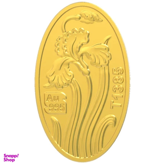 شمش طلا 24 عیار طلای محمد مدل گل زنبق Zep