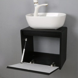 ست کابینت و روشویی دلفین مدل 2742-BL به همراه آینه