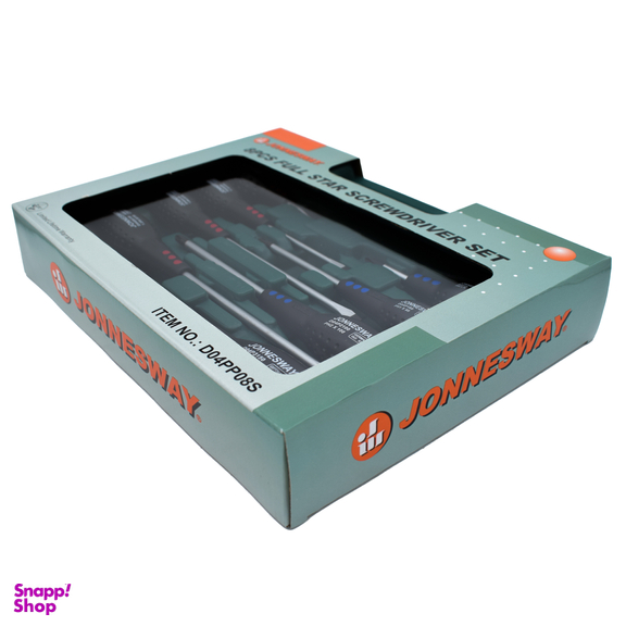 پیچ گوشتی جانزوی مدل D04PP08S  مجموعه 8 عددی