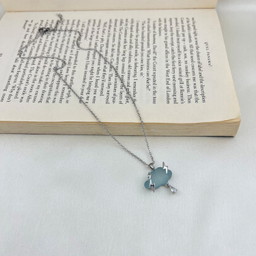 گردنبند زنانه طرح ابر کد N4581