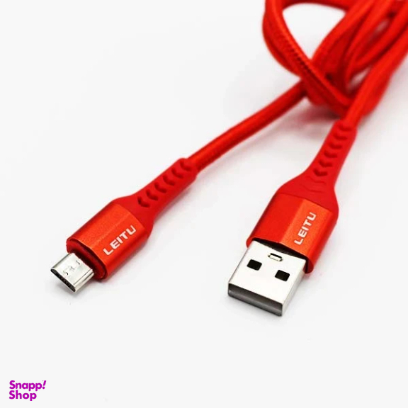 کابل تبدیل USB به MicroUSB لیتو مدل LD-43 طول 1 متر