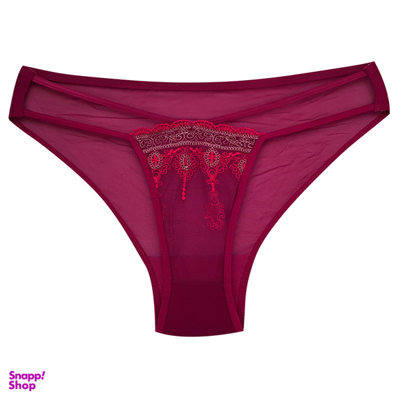 ست شورت و سوتین زنانه کارنا رز مدل فنردار کد 3389-13 رنگ زرشکی
