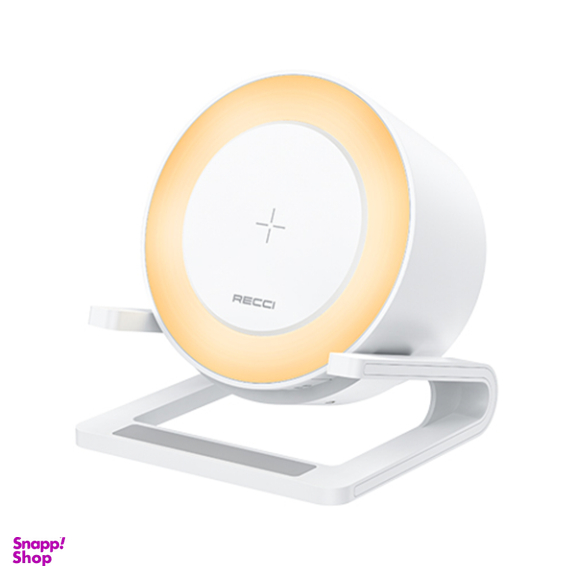 اسپیکر بلوتوثی و شارژر وایرلس رسی مدل RSK-W28