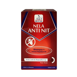 شامپو و روغن ضد شپش مدل آنتی نیت نلا حجم 120 میلی لیتر