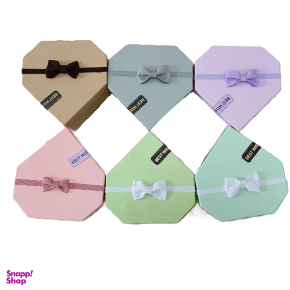 جعبه هدیه مدل قلبی چند ضلعی کد 313030