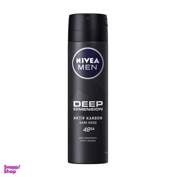 اسپری ضد تعریق مردانه نیوآ مدل Deep Dimension Dark Wood حجم 150 میلی لیتر