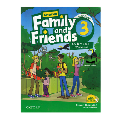 کتاب Family and Friends 3 Second Edition اثر Tamzin Thompson and Naomi Simmons انتشارات آرماندیس به همراه سی دی