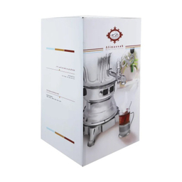 سماور گازی عالی نسب مدل سهند ظرفیت 8 لیتر