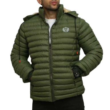 کاپشن مردانه مدل GD-s-18416278 رنگ سبز