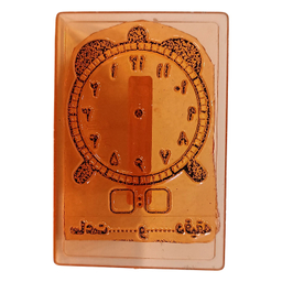 مهر مدل آموزشی ابتدایی طرح محور و ساعت کد M1112 بسته 2 عددی