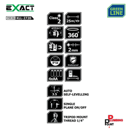 تراز لیزری کنزاکس مدل EXACT-2720