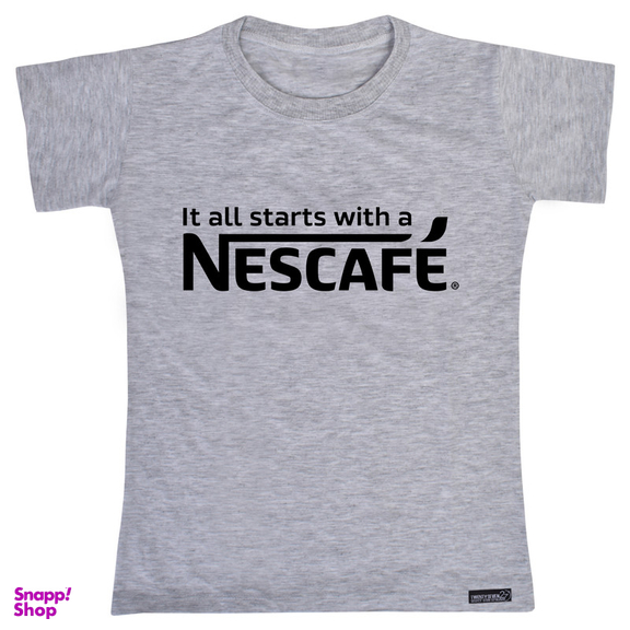 تیشرت آستین کوتاه پسرانه 27 مدل Nescafe کد MH894