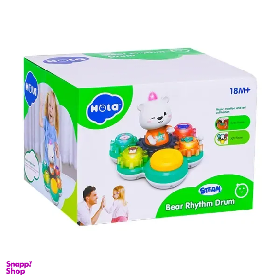 درام موزیکال چرخ دنده ای خرس هولا تویز کد 9990020088