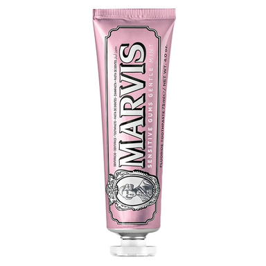 خمیر دندان مارویس مدل Sensitive Gums Gentle Mint حجم 75 میلی لیتر