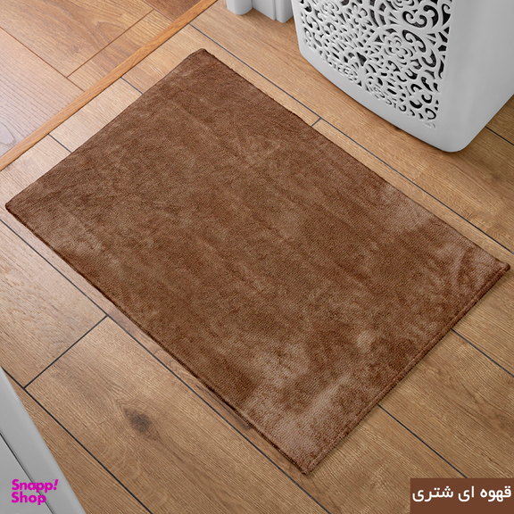 پادری شاران هوم مدل 3 لایه اسفنج دار طرح مخمل سایز 45×70 سانتی متر