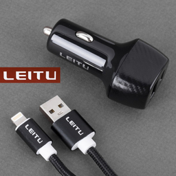 شارژر فندکی لیتو Leitu مدل 20 وات LC-C22 به همراه کابل USB-C