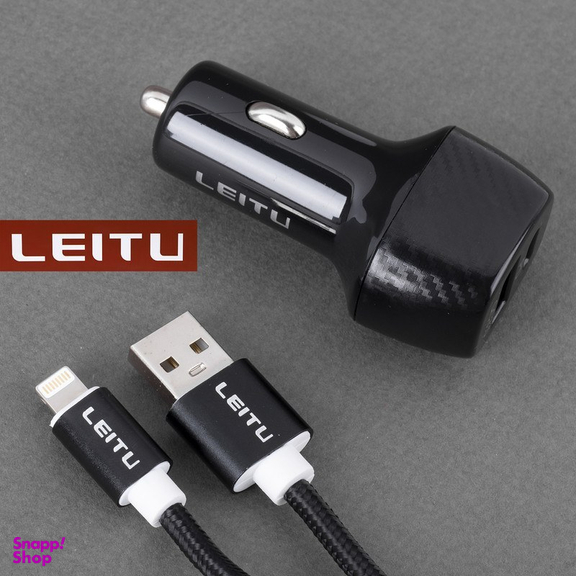 شارژر فندکی لیتو Leitu مدل 20 وات LC-C22 به همراه کابل USB-C