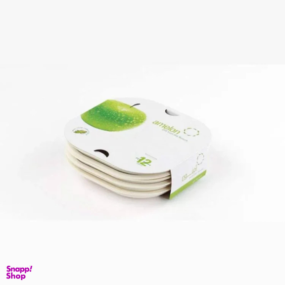 پیش دستی گیاهی یکبار مصرف آملون کد 39/12625 بسته ۲۰ عددی