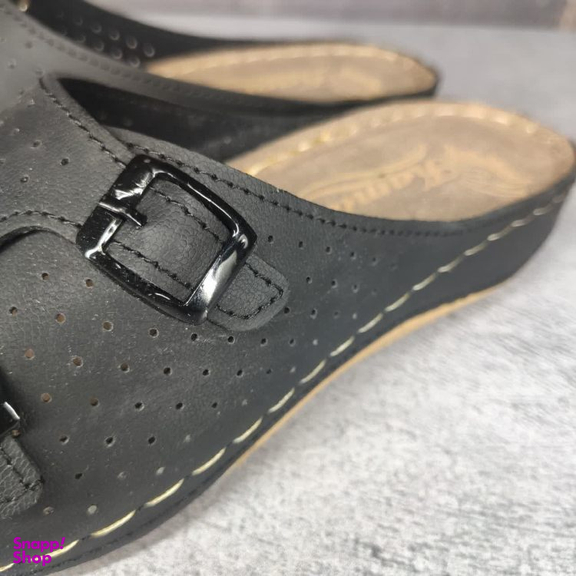 دمپایی طبی زنانه کمند مدل 109 رنگ مشکی