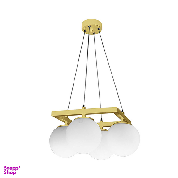 لوستر چهار شعله چشمه نور کد AB1252/4-WT