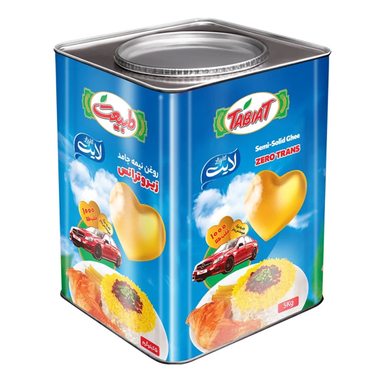 روغن نیمه جامد زیرو ترانس طبیعت وزن 5 کیلوگرم