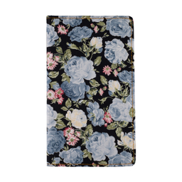 دفتر خط دار کرافت 80 برگ تی گل مدل 2313 طرح گلدار آبی