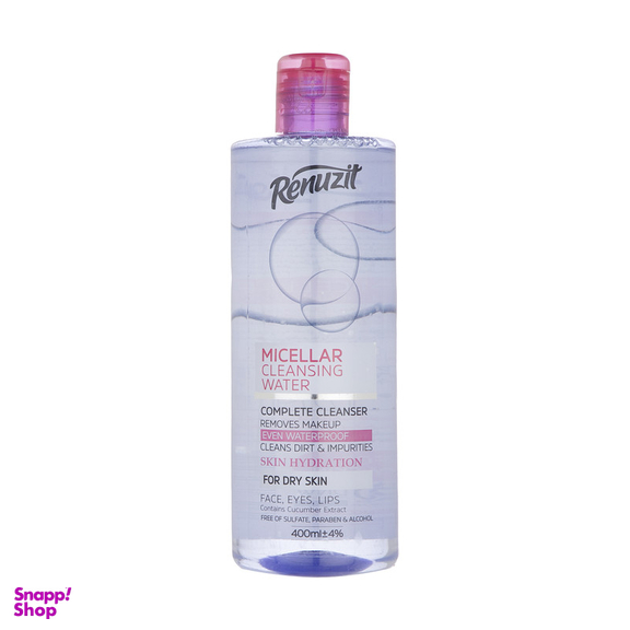 محلول پاک کننده آرایش رینوزیت مدل Skin Refreshing حجم 400 میلی لیتر