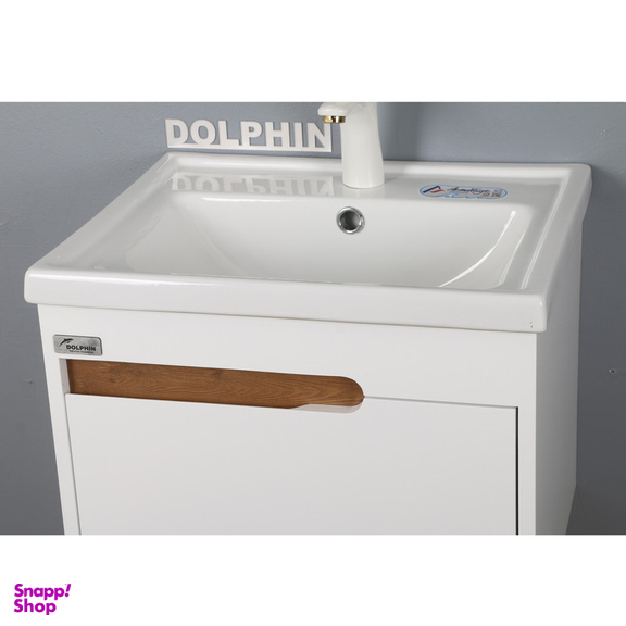 ست کابینت و روشویی دلفین مدل 1118-T به همراه آینه و باکس