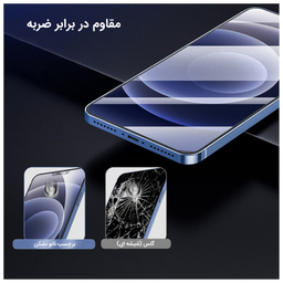 محافظ صفحه نمایش مات راک اسپیس کد MTT مناسب برای گوشی موبایل اپل iPhone 13