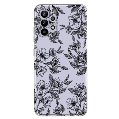 کاور گوشی موبایل مگافون طرح گل مدل C50-B مناسب سامسونگ Galaxy A73 5G