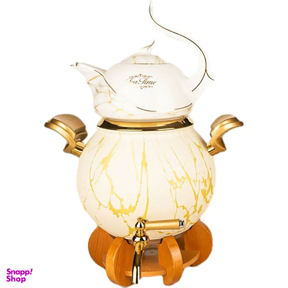 ست کتری و قوری کروپ ست مدل کیانا ماربل کد 701M