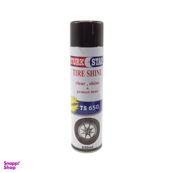 اسپری واکس لاستیک ترک استار مدل TS 650 حجم 650 میلی لیتر