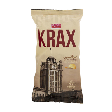 چیپس نمکی کراکس شیرین عسل وزن 70 گرم