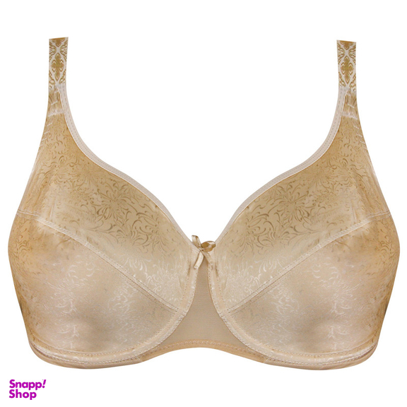 سوتین زنانه شاندرمن مدل فنردار کد 5080-2385-26 رنگ کرم