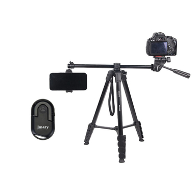 سه پایه دوربین و موبایل جی ماری مدل KP2209 به همراه ریموت کنترل مدل BT03