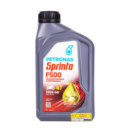 روغن موتور سیکلت پتروناس مدل sprinta F500 10w40 SL کد 885859 حجم 1 لیتر