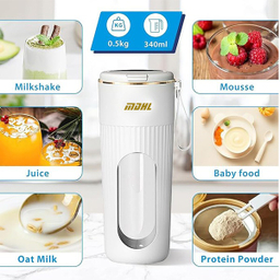 شیکر شارژی ام دی اچ ال مدل 14 تیغه کد AJ-01 گنجایش 0.34 لیتر