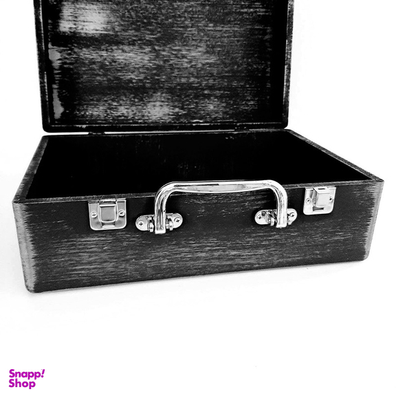 جعبه چوبی مدل چمدان طرح یلدای ایرانی کد WS389