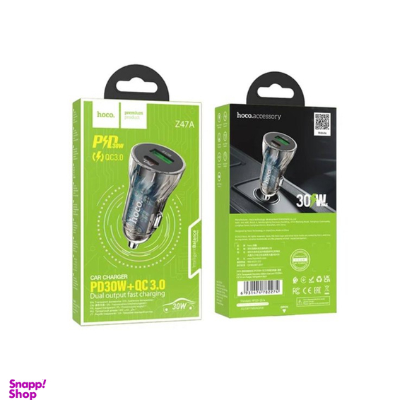 شارژر فندکی 30 وات هوکو مدل Z47A