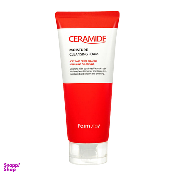 فوم شوینده صورت فارم استی مدل Ceramid حجم 180 میلی لیتر